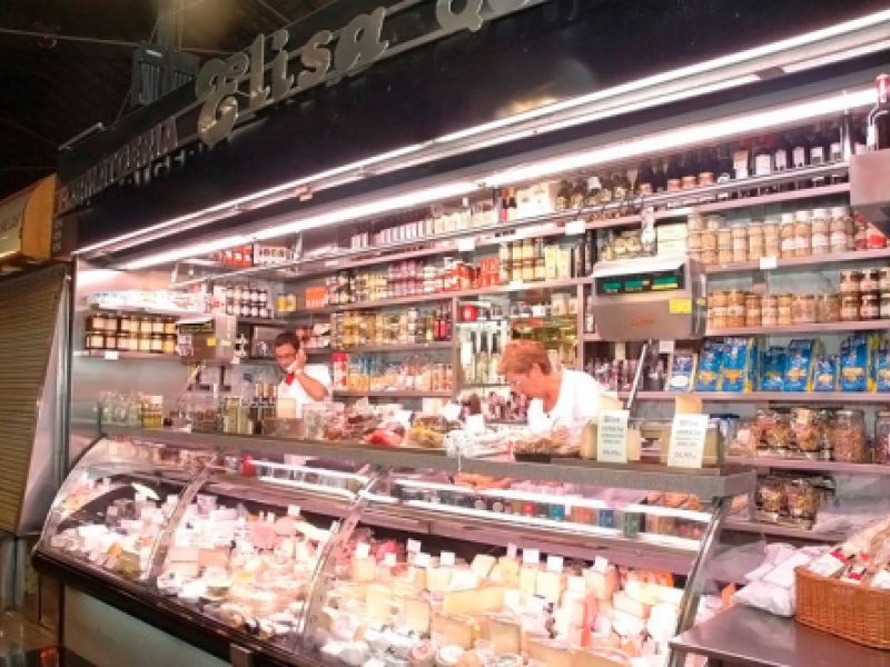 Tienda de quesos en Barcelona